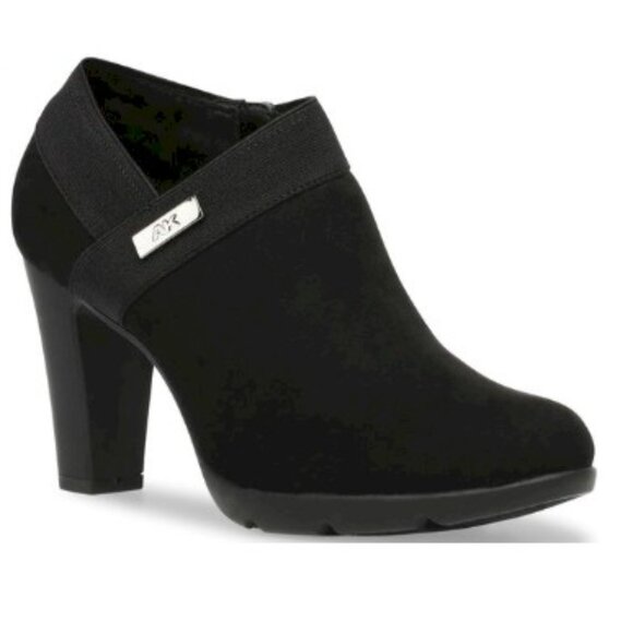 Anne Klein-Xion Bootie in black Bootie Women's Size 9.5 - Picture 1 of 4